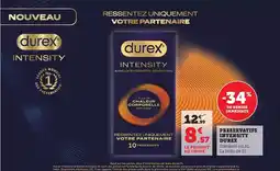 Hyper U Durex - preservatifs intensity offre