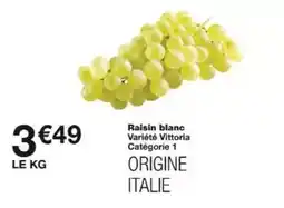 Monoprix Raisin blanc offre