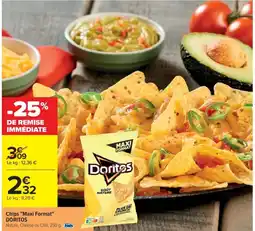 Cora x Carrefour DORITOS Chips "Maxi Format" offre