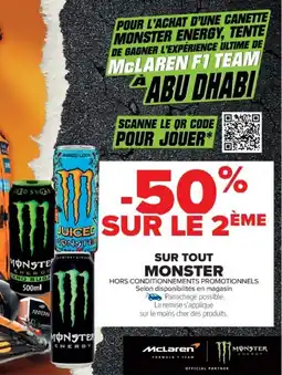 Cora x Carrefour MONSTER Sur tout offre