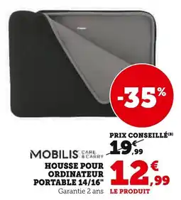 Super U Housse pour ordinateur portable offre