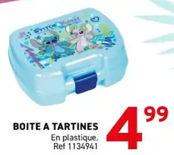 Trafic Boite a tartines offre