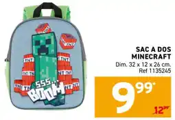 Trafic Sac a dos minecraft offre