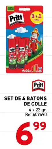 Trafic Set de 4 batons de colle offre