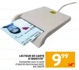 Trafic Lecteur de carte d'identite offre