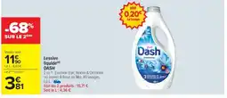 Cora x Carrefour DASH Lessive liquide offre