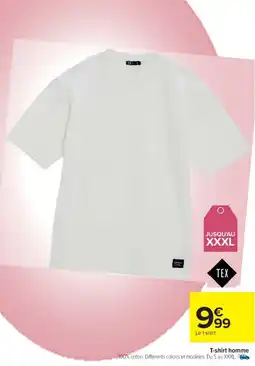 Cora x Carrefour T-shirt homme offre