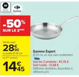 Cora x Carrefour Gamme Expert offre
