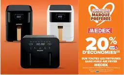 Cora x Carrefour MEDEK Sur toutes les friteuses sans huile air fryer medek offre