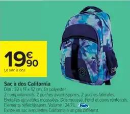 Cora x Carrefour Sac à dos California offre