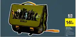 Cora x Carrefour Cartable Jurassic World offre
