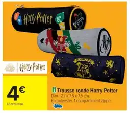 Cora x Carrefour Trousse ronde Harry Potter offre