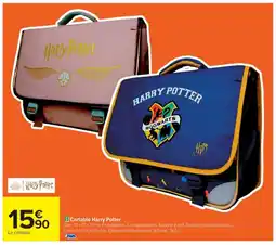 Cora x Carrefour Cartable Harry Potter offre