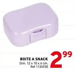 Trafic Boite a snack offre