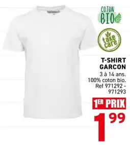 Trafic T shirt garcon offre