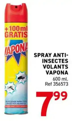 Trafic Spray anti-insectes volants vapona offre