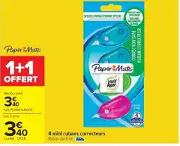 Cora x Carrefour 4 mini rubans correcteurs offre