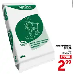 Trafic Amendement de sol offre