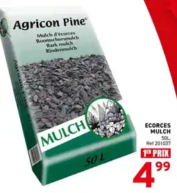 Trafic Ecorces mulch offre