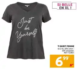 Trafic T shirt femme offre