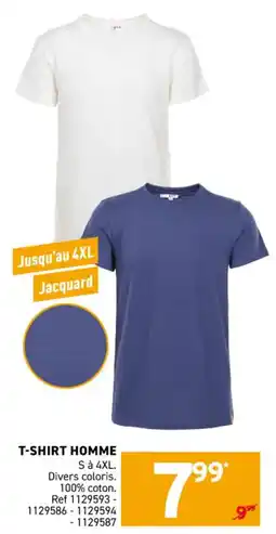 Trafic T shirt homme offre