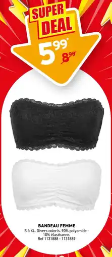 Trafic Bandeau femme offre
