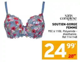 Trafic Soutien-gorge femme offre