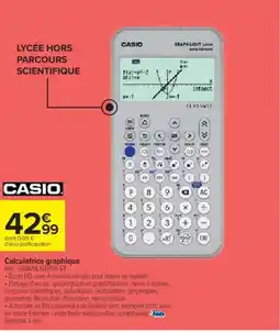 Cora x Carrefour CASIO Calculatrice graphique offre