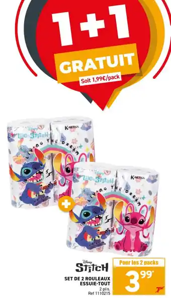 Trafic Set de 2 rouleaux essuie-tout offre