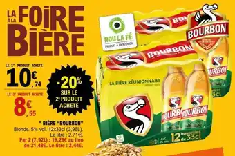 E.Leclerc BIÈRE “BOURBON” offre