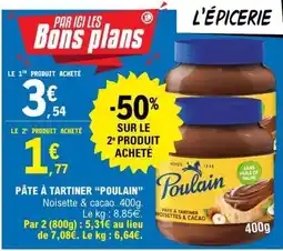E.Leclerc Pâte à Tartiner Poulain offre