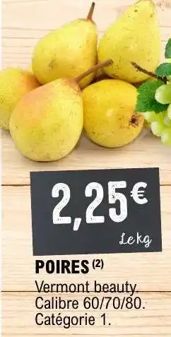 E.Leclerc Poires offre