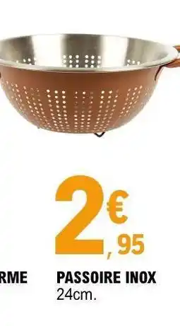 E.Leclerc PASSOIRE INOX offre