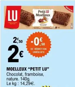 E.Leclerc MOELLEUX “PETIT LU” offre