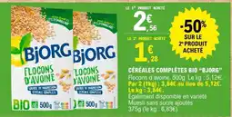 E.Leclerc CÉRÉALES COMPLÈTES BIO BJORG offre