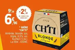 E.Leclerc BIERE CH'TI offre