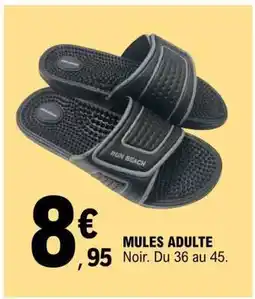 E.Leclerc Mules adulte offre