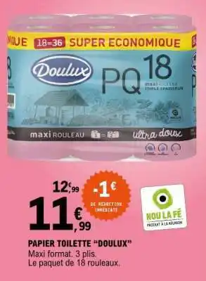 E.Leclerc Papier Toilette Doulux offre