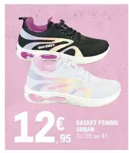 E.Leclerc BASKET FEMME URBAN offre