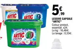 E.Leclerc LESSIVE CAPSULE “ARTIC” offre