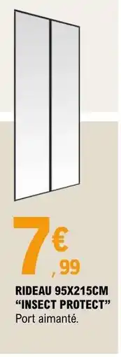 E.Leclerc RIDEAU 95X215CM 'INSECT PROTECT' offre