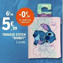 E.Leclerc Trousse Stitch Disney offre