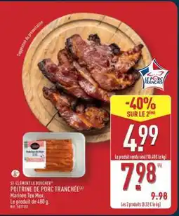 ALDI POITRINE DE PORC TRANCHÉE Marinée Tex Mex offre