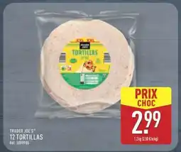 ALDI TRADER JOE'S 12 TORTILLAS offre