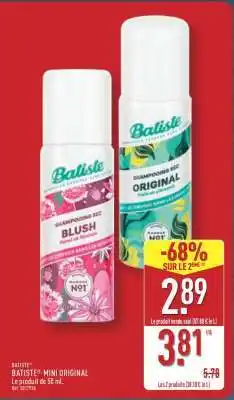 ALDI BATISTE MINI ORIGINAL offre