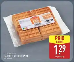 ALDI LES PÂTISSADES GAUFRES AUX ŒUFS offre