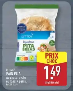 ALDI LYTTOS PAIN PITA offre