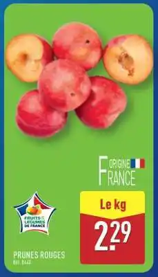 ALDI Prunes Rouges offre
