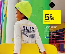 Cora x Carrefour T-shirt garçon offre