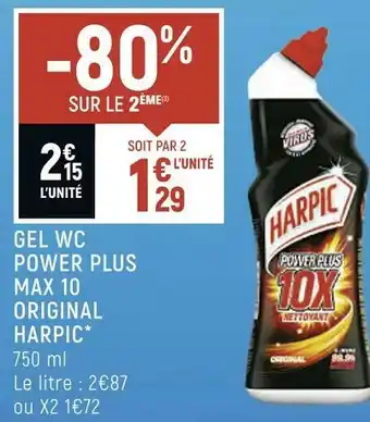 Harpic gel wc power plus max 10 original*
